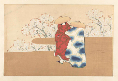 Lente, Kamisaka Sekka, 1909 Canvas Print