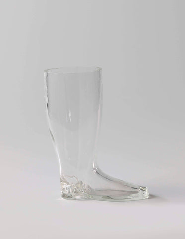 Glass in the shape of a riding boot, anonymous, c. 1800 - c. 1850 Canvas Print