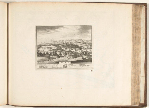 View of Bilbao, 1726, anonymous, 1726 Canvas Print