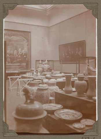 Work during the design of room 344, 1932 Canvas Print