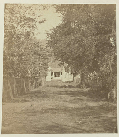 Road to a House, Woodbury & Page, 1863 - 1869 Canvas Print