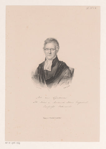 Portret Antonie van Goudoever, Jan Lodewijk Jonxis, 1822 - 1845 Canvas Print