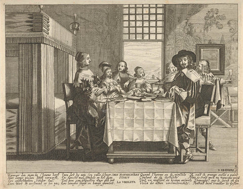 De volwassenheid, Jan Christoffel Jegher, 1643 - 1666 Canvas Print