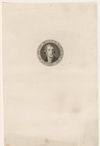 Portrait of Joan Derk van der Capellen tot den Pol, Abraham Jacobsz. Hulk, 1787 Canvas Print