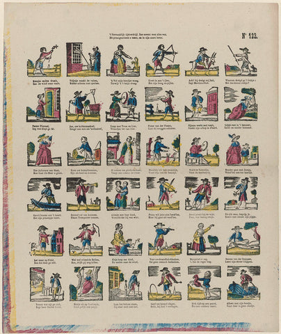 It's a fun pastime. So calls with everything what. / This print gift you show, and contains in its kind, Mr. Hemeleers-van Houter, 1827 - 1894 Canvas Print