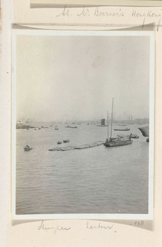 Shanghai Harbour, Geldolph Adriaan Kessler, after 1908 Canvas Print