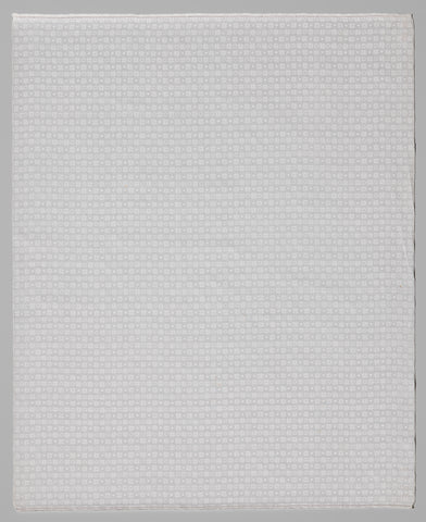 Napkin of white linen damask, , 1651 Canvas Print