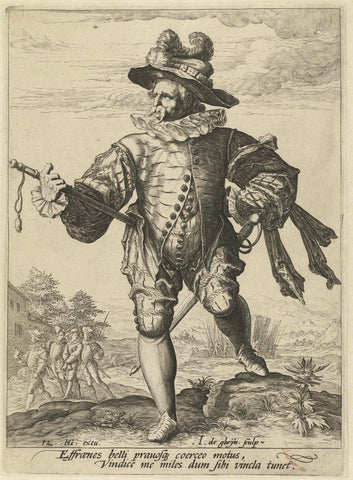 Provoost, Jacob de Gheyn (II), 1587 Canvas Print