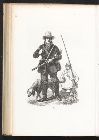 The hobby hunter, 1840-1841, Henry Brown, 1841 Canvas Print