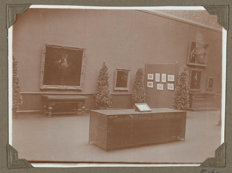 Painting department, room 214 in 1933., in or after 1933 Canvas Print