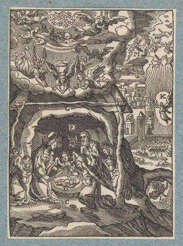 Nativity, Christopher of Shechem (II), 1629 Canvas Print