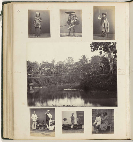 Zoo and portraits, Woodbury & Page, 1864 - 1866 Canvas Print