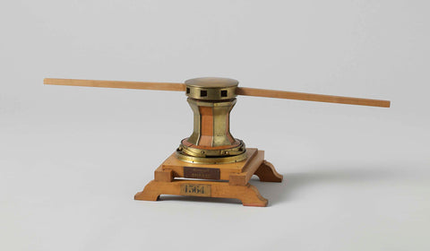 Model of a Capstan, Rijkswerf Vlissingen, c. 1848 - c. 1850 Canvas Print