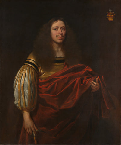 Portrait of Johan Servaes van Limburg (1632-1698), Cornelis Janssens van Ceulen (II) (attributed to), 1663 - 1678 Canvas Print