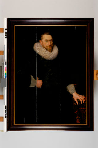 Portrait of Dirck Corver (1587-1633), Cornelis van der Voort, 1622 Canvas Print