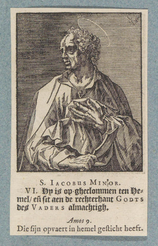 Apostel Johannes, Christoffel van Sichem (II), in or after 1629 - in or before 1646 Canvas Print