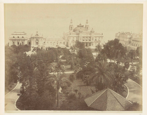 Casino of Monte Carlo, G.J., c. 1886 - c. 1896 Canvas Print