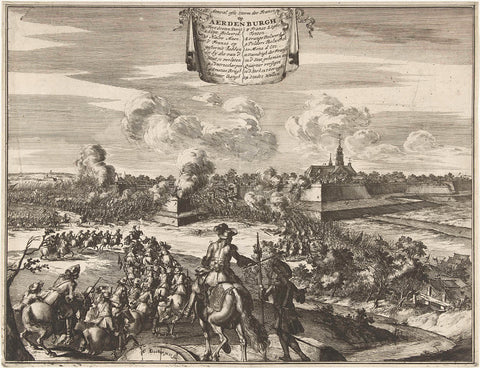 Storming of Aardenburg by the French on 29 June 1672, Coenraet Decker, 1672 Canvas Print