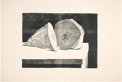 Pointed cabbage (large version), Rein Dool, c. 1982 Canvas Print