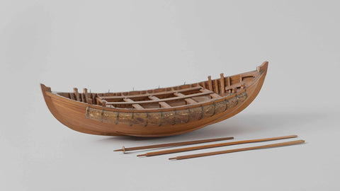 Model of a Lifeboat, anonymous, c. 1808 Canvas Print