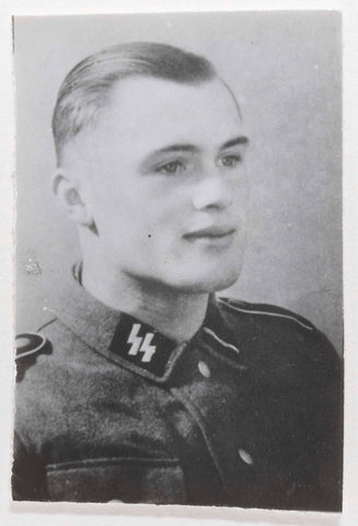 Portrait of K. H. de Weert, Fotodienst NSB, 1941 - 1944 Canvas Print