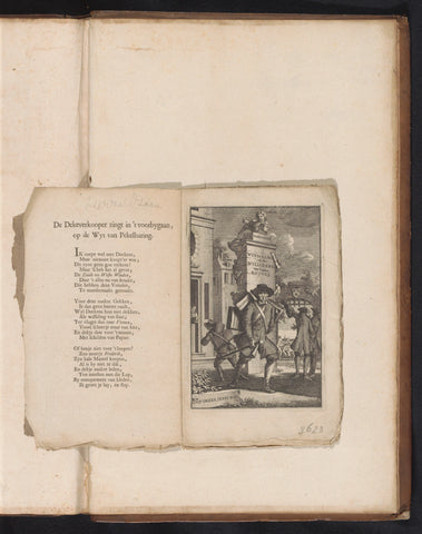 Pamphlet: Wind-zang, on commercial commerce, or Wild-zang van't jaar MDCCXX, Jan Goeree, 1720 Canvas Print