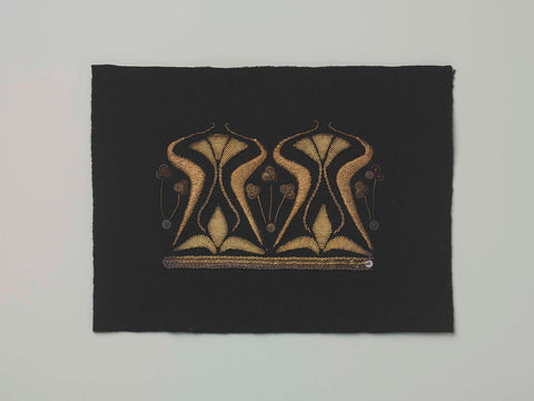 Handicrafts with Jugendstil motifs, Aagje Tiket, c. 1900 Canvas Print