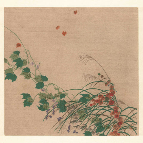 Autumn, Tsukioka Kôgyo, 1890 - 1900 Canvas Print