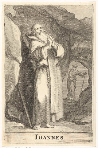 Saint John, Frederick Bloemaert, after 1636 - c. 1670 Canvas Print