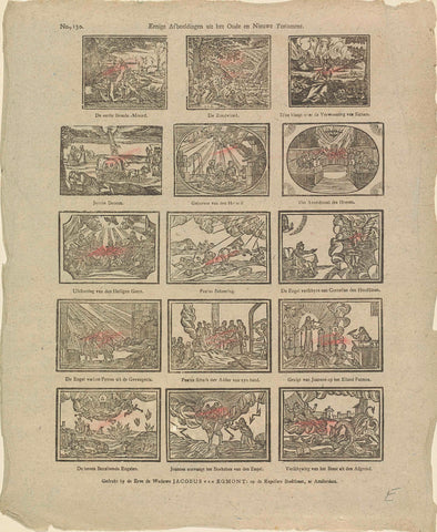 Some images from the Old and New Testaments, Inherit the Widow Jacobus van Egmont, 1761 - 1804 Canvas Print