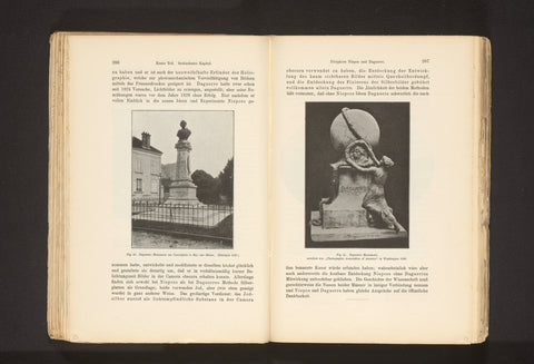 Monument to Louis Daguerre in Bry-sur-Marne, anonymous, c. 1900 - in or before 1905 Canvas Print