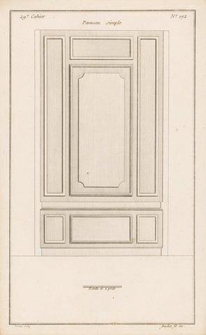 Panels, Jean Pelletier, 1772 - 1779 Canvas Print