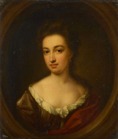 Josina Clara van Citters (1671-1753), Sister of Anna van Citters, Simon Dubois, 1693 Canvas Print