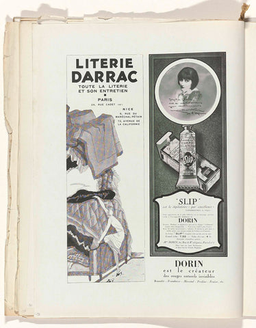 Art - Goût - Beauté, Feuillets de l'elegance feminine, March 1929, No. 103, 9th Anne, p. 32, Charles Goy, 1929 Canvas Print