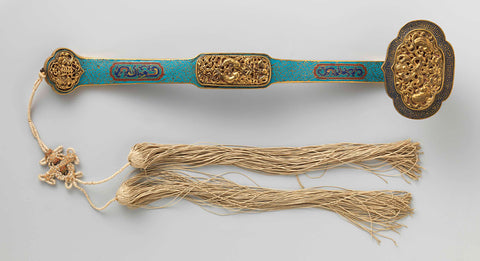 Ruyi-shaped Sceptre, anonymous, c. 1700 - c. 1800 Canvas Print