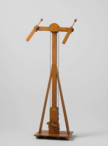 Model of an Optical Telegraph, anonymous, c. 1800 - c. 1807 Canvas Print