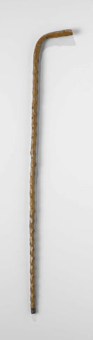 Walking stick with a straight handle, anonymous, c. 1795 - c. 1805 Canvas Print