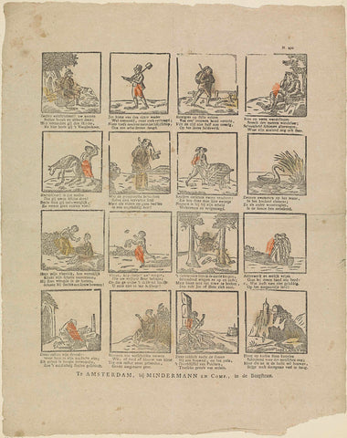 Games and activities, I.I. de Lanier, 1822 - 1849 Canvas Print