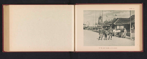 Houses and people from Java at the World's Columbian Exposition in Chicago in 1893, Charles Dudley Arnold, 1893 Canvas Print