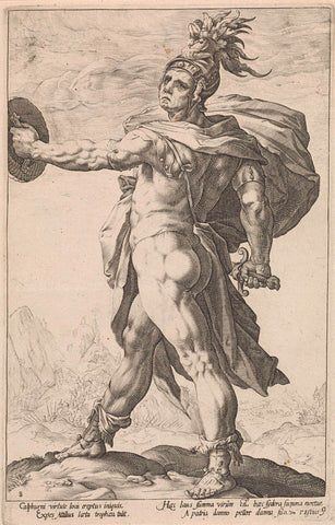 Calpurnius, anonymous, 1645 - 1706 Canvas Print