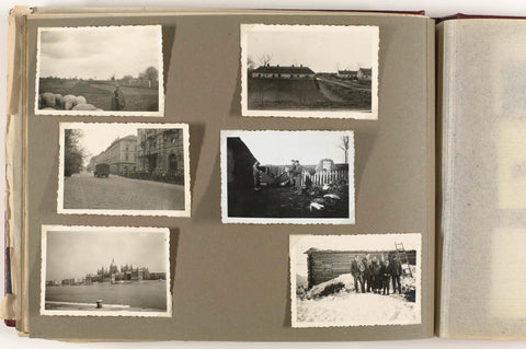 Wehrmacht soldiers in Hungary, anonymous, 1940 - 1943 Canvas Print