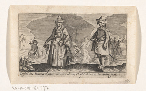 Maritime, c. 1610, anonymous, 1611 - 1613 Canvas Print