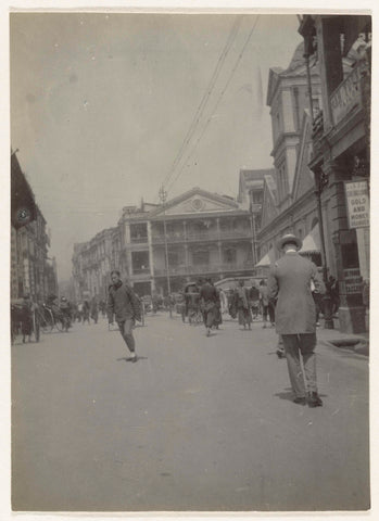 Hong Kong, Geldolph Adriaan Kessler, 1908 Canvas Print