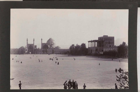 View of the square Naghsh-e Jahan, Isfahan, Persia, A.G.A. van Eelde, c. 1925 Canvas Print