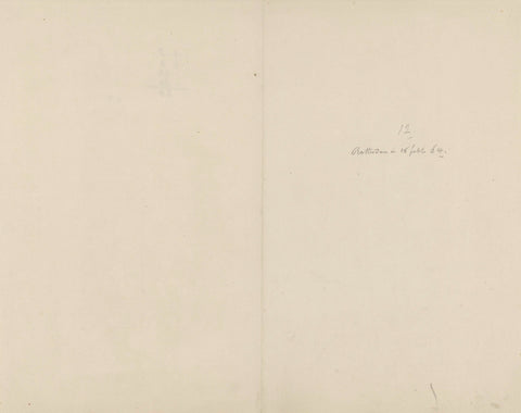 Cover for the different states of the print 'Brand in Museum Boijmans, 1864' by Cornelis van der Grient, Cornelis van der Griendt, 1864 - 1918 Canvas Print