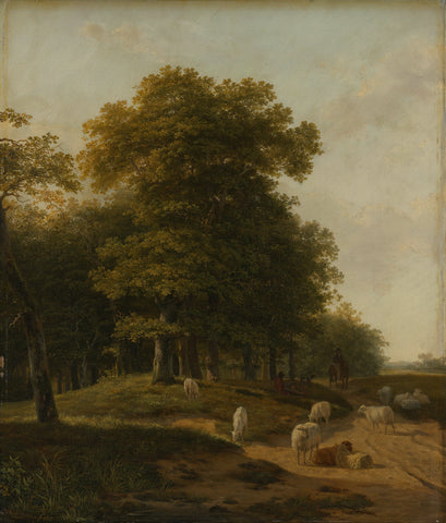 Gelder Landscape, Hendrikus van de Sande Bakhuyzen, 1818 Canvas Print