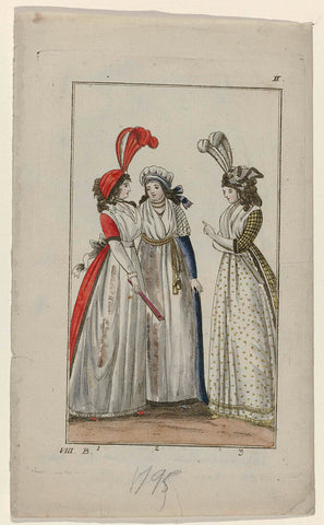 Berlinisches archiv der zeit und ihrer geschmacks, 1795 VIII.B, II, anonymous, 1795 Canvas Print