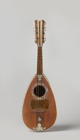 Neapolitan mandolin, family Vinaccia, c. 1770 - c. 1780 Canvas Print