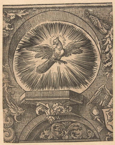 The Holy Spirit, Jacob Cornelisz van Oostsanen, 1520 Canvas Print