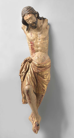 Crucifix, anonymous, c. 1260 Canvas Print